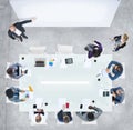 Business People Having a Meeting in the Office Royalty Free Stock Photo