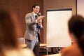 Business people Having training during conference Royalty Free Stock Photo
