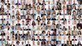 Business People Headshots Collage