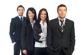 Business people in a line Royalty Free Stock Photo