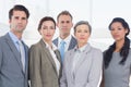 Business people looking at camera Royalty Free Stock Photo