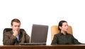 Business people at the meeting Royalty Free Stock Photo