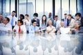 Business People Meeting Conversation Communication Interaction C Royalty Free Stock Photo