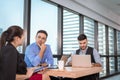 Business People are Meeting Discussing About Their Project and  Problem Solving in Conference Room, Professional Manager is Royalty Free Stock Photo