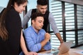 Business People are Meeting Discussing About Their Project and  Problem Solving in Conference Room, Professional Manager is Royalty Free Stock Photo