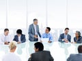 Business People Meeting Discussion Communication Concept Royalty Free Stock Photo