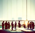 Business People Meeting Discussion Communication Concept Royalty Free Stock Photo