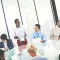 Business People Meeting Discussion Communication Concept Royalty Free Stock Photo