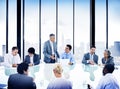 Business People Meeting Discussion Corporate Concept Royalty Free Stock Photo
