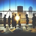 Business People Meeting Discussion Corporate Team Concept Royalty Free Stock Photo