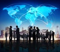 Business People Meeting Discussion Global Business Concept Royalty Free Stock Photo