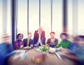 Business People Meeting Seminar Sharing Talking Thinking Concept Royalty Free Stock Photo