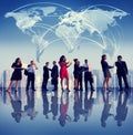 Business People New York Global Meeting Concepts Royalty Free Stock Photo