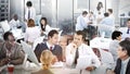 Business People Office Working Discussion Team Concept Royalty Free Stock Photo