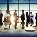 Business People Partnership Meeting Discussion Concept Royalty Free Stock Photo