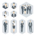 Business People Picture Placeholder Set 3