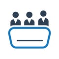 Business Interview, job interview Employee,Business person icon