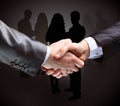 Business people shaking hands Royalty Free Stock Photo