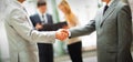 Business people shaking hands Royalty Free Stock Photo