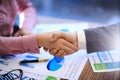 Business people shaking hands Royalty Free Stock Photo