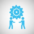 business people teamwork connection Royalty Free Stock Photo