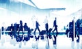 Business People Travel Corporate Aiport Passenger Terminal Concept Royalty Free Stock Photo