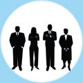 Business people vector Royalty Free Stock Photo