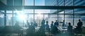 Business people working in conference room. Group of Business People Working in Office. A group of business people partners during Royalty Free Stock Photo