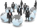 Business people world global workforce team Royalty Free Stock Photo