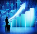 Business Person Travel on Economic Recovery