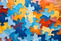 Business piece solution challenge success teamwork problem jigsaw puzzle missing game connect concept Royalty Free Stock Photo