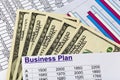 Business plan Royalty Free Stock Photo