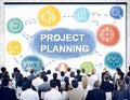 Business Plan Achievement Development Procedures Concept Royalty Free Stock Photo