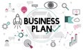 Business Plan Marketing Strategy Vision Planning Concept Royalty Free Stock Photo