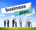 Business Plan Planning Strategy Conference Seminar Concept Royalty Free Stock Photo
