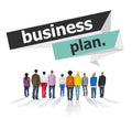 Business Plan Planning Strategy Meeting Conference Seminar Concept Royalty Free Stock Photo