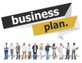Business Plan Planning Strategy Meeting Conference Seminar Concept Royalty Free Stock Photo