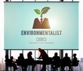 Environmentalist Ecologist Nature Conservationist Concept Royalty Free Stock Photo
