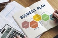 Business Plan Planning Strategy Solution Vision Concept Royalty Free Stock Photo
