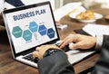 Business Plan Strategy Development Process Graphic Concept Royalty Free Stock Photo