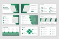 Business PowerPoint presentation slides template design. Use for modern keynote presentation Royalty Free Stock Photo