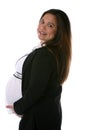 Business preg shoulder Royalty Free Stock Photo