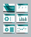 Business presentation and powerpoint template slides background design