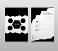 Business presentation slides templates from infographic elements