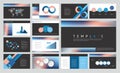 Business presentation template set. Keynote, Powerpoint background. Template, slide, website ideas, brochure cover design, annual