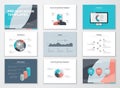 Business presentation templates and infographic vector elements Royalty Free Stock Photo