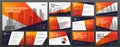 Business presentation templates Royalty Free Stock Photo