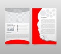 Business presentation templates. Vector infographic elements for Royalty Free Stock Photo