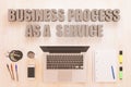 Business Process as a Service Royalty Free Stock Photo