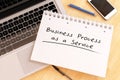 Business Process as a Service Royalty Free Stock Photo